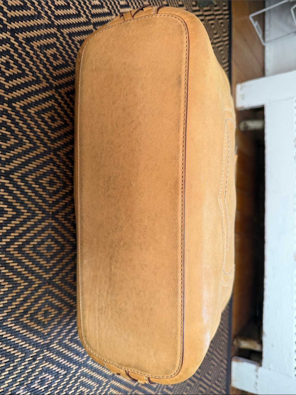 Vintage Y2K Coach 11977 Thompson Vachetta studded whipstitch bag - Picture 6 of 16